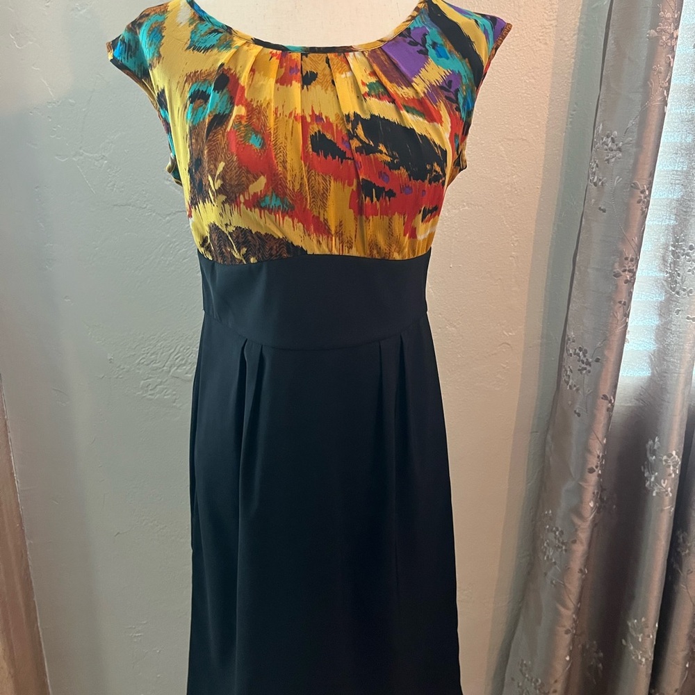 Alyx Size 6 Empire Waist Sheath Dress with Cap Sleeves